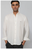 Frost Linen-Blend Shirt