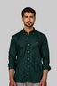 Pine Oxford Shirt