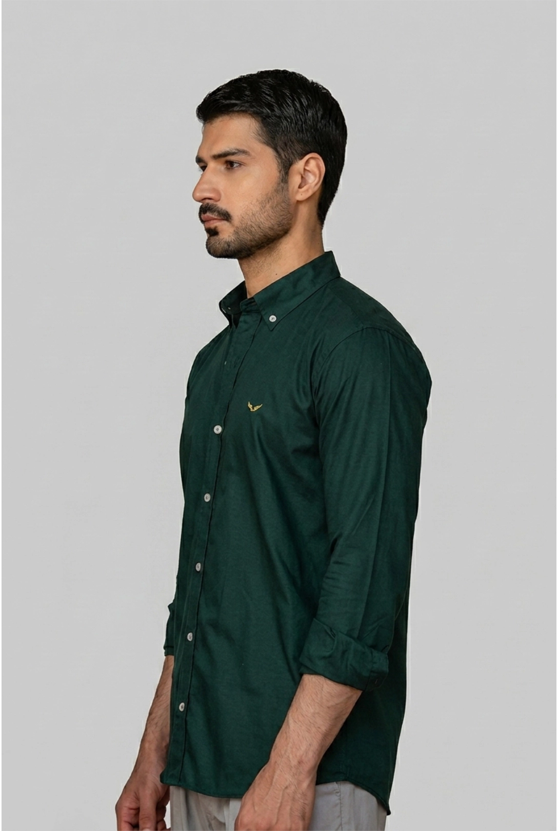 Pine Oxford Shirt