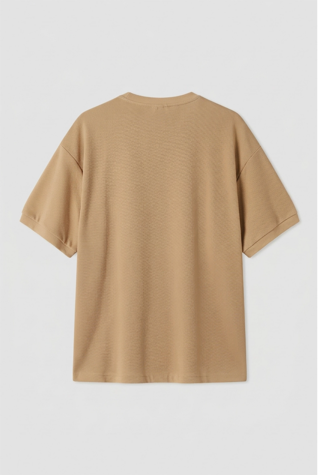 Cocoa Textured Knit Tee