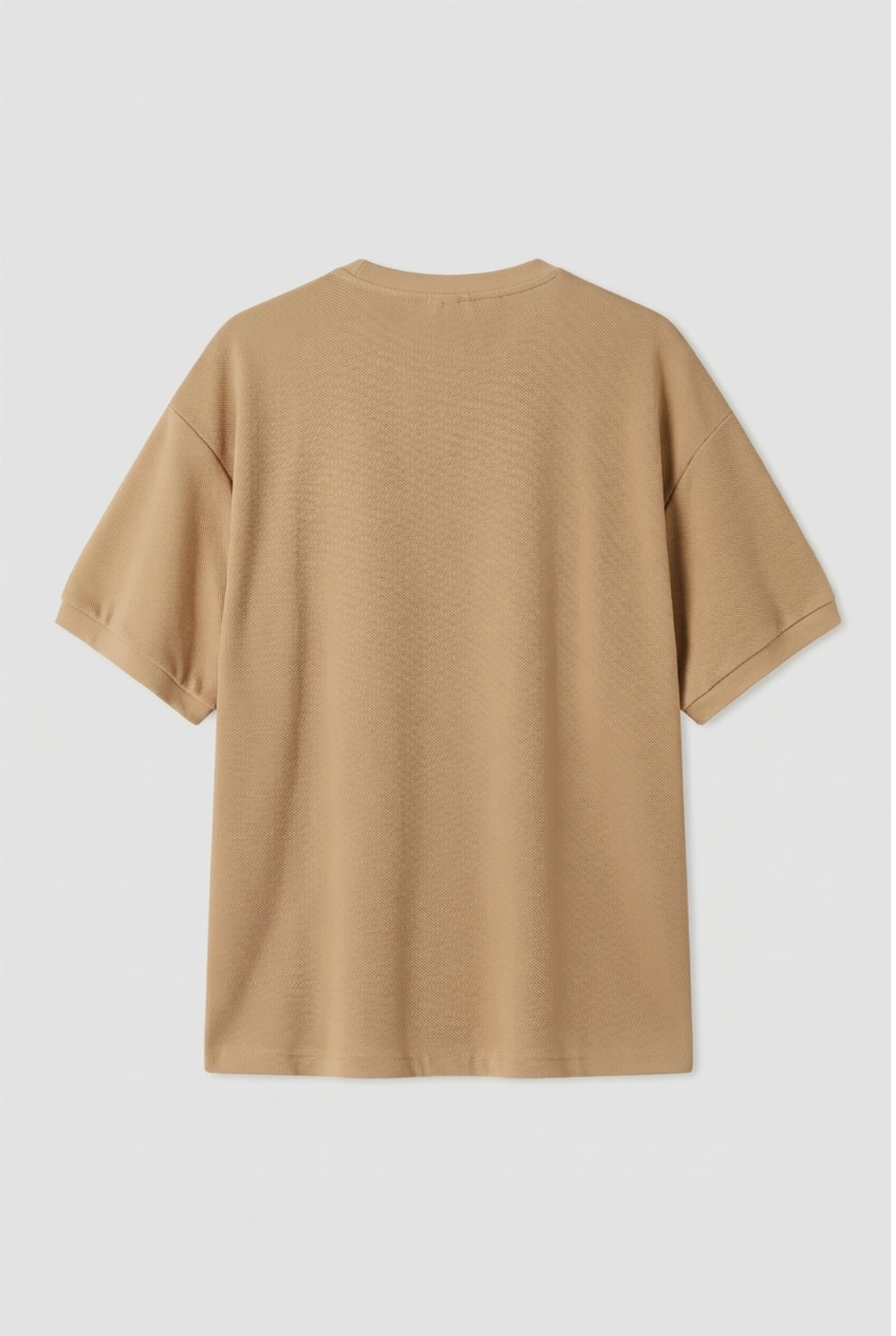 Cocoa Textured Knit Tee