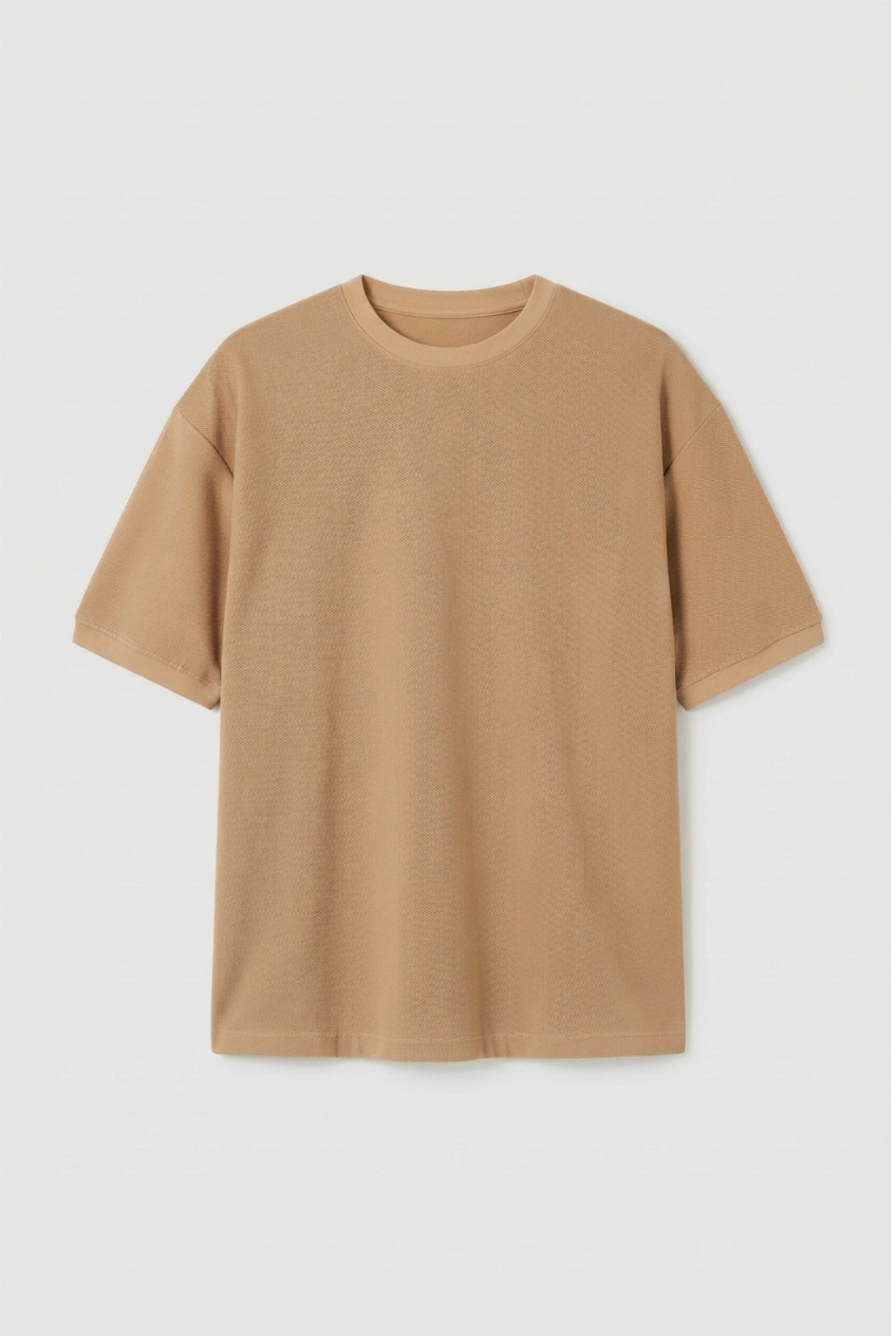 Cocoa Textured Knit Tee