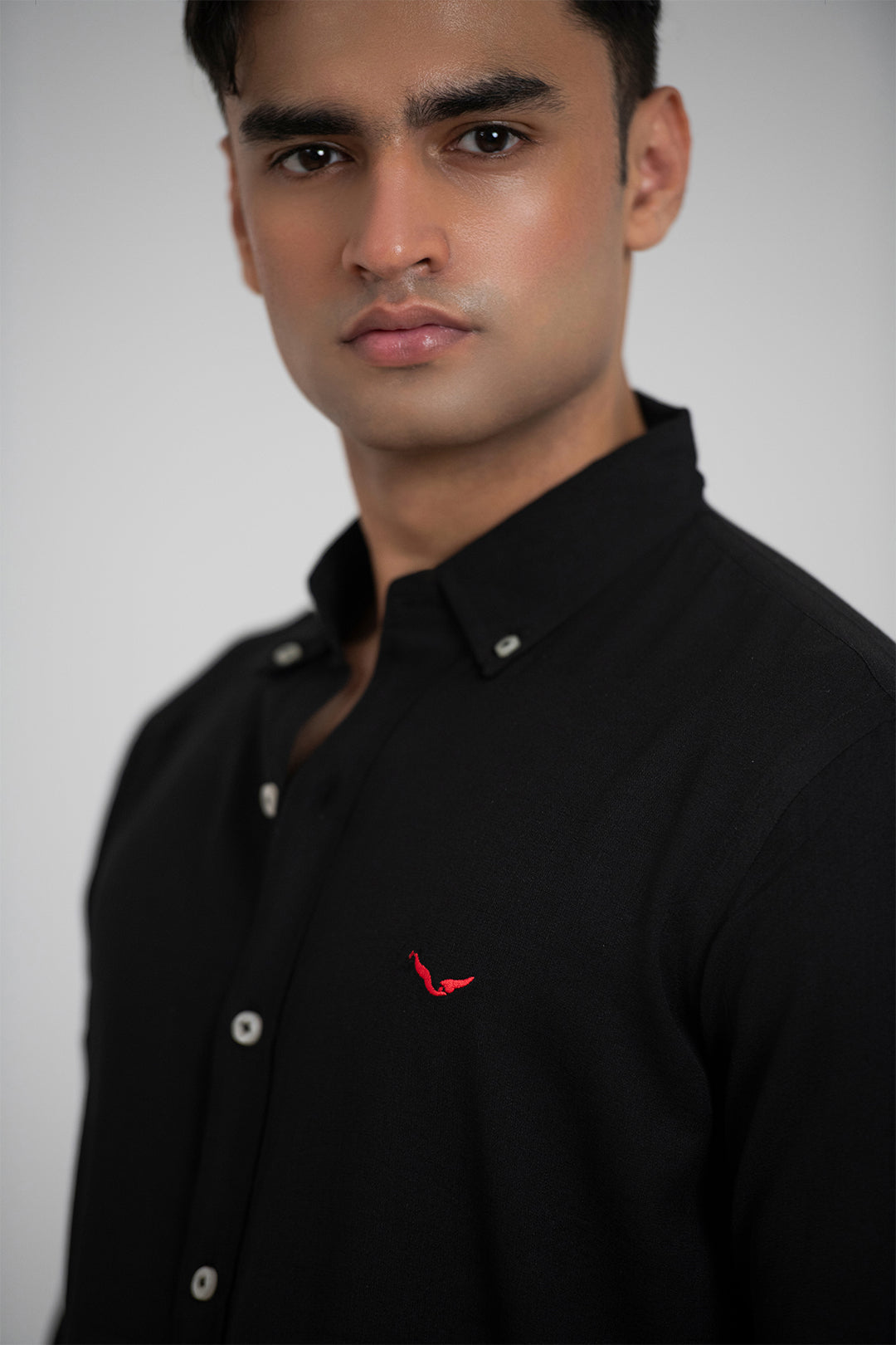 Slate Linen Shirt