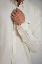 Pumice Linen-Blend Shirt