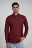 Plum Oxford Shirt