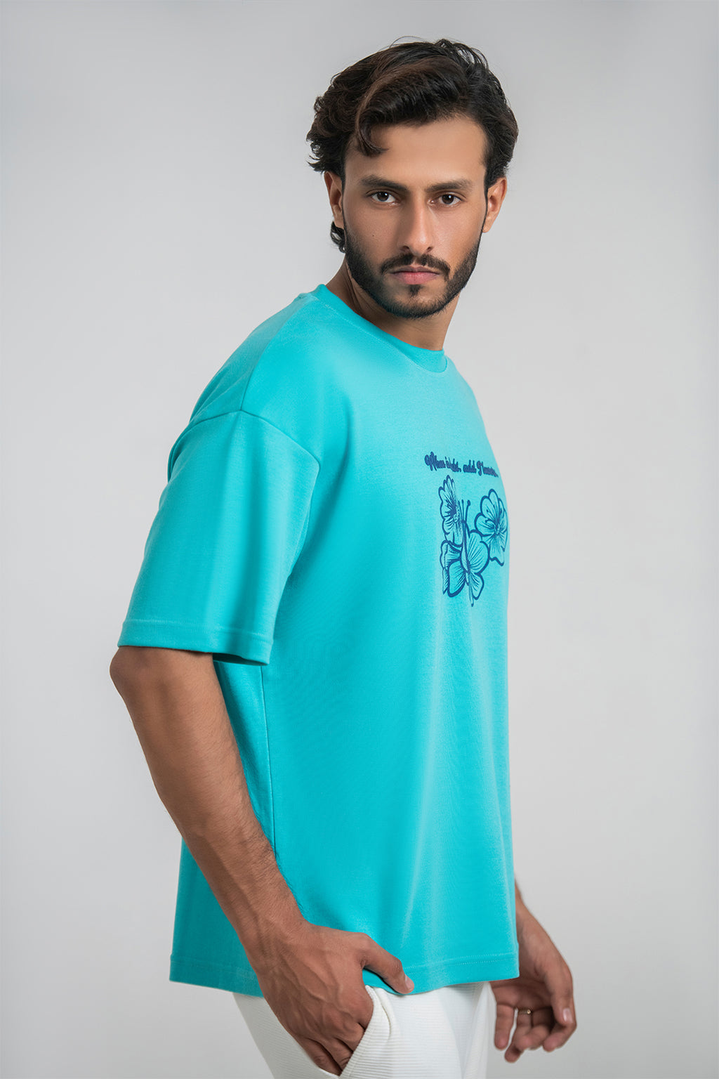 4 Flowers Interlock Tee