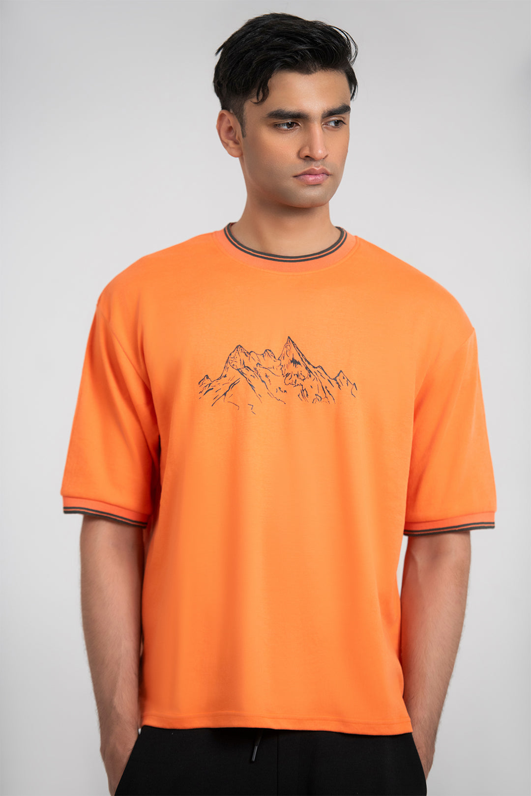 Peak Interlock Tee