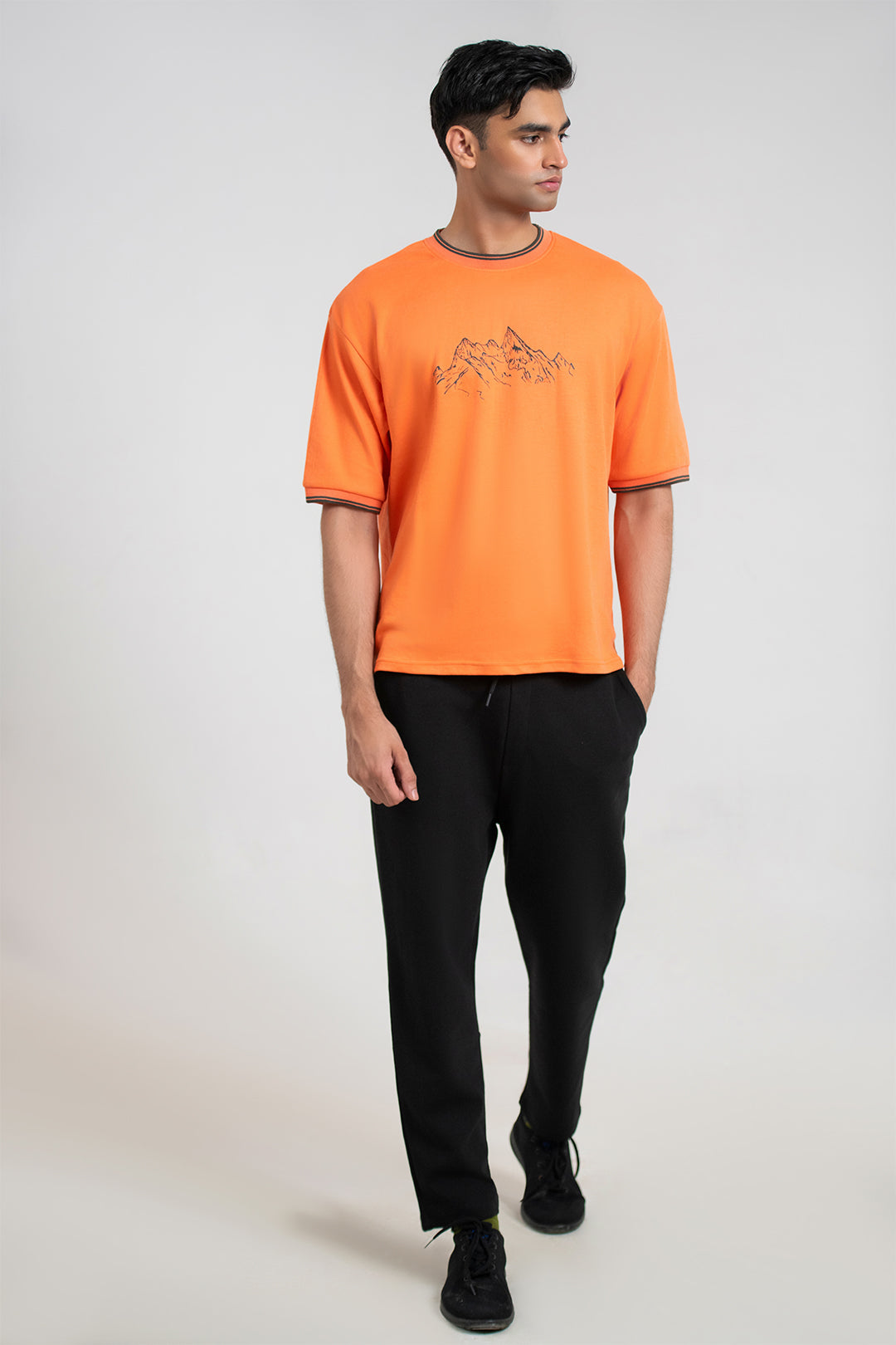 Peak Interlock Tee