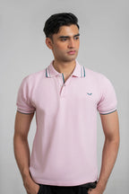 Lilac Pique Polo