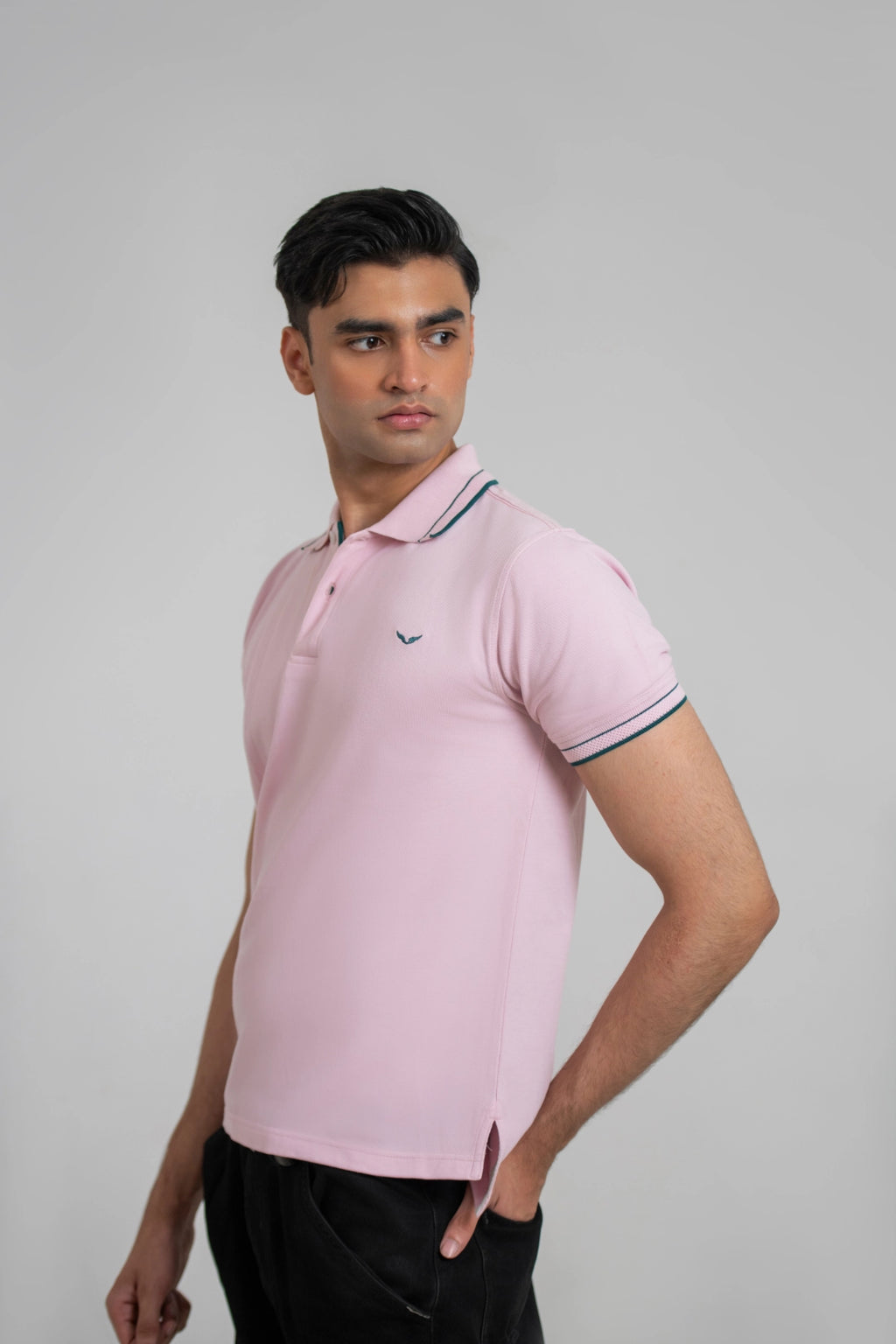 Lilac Pique Polo