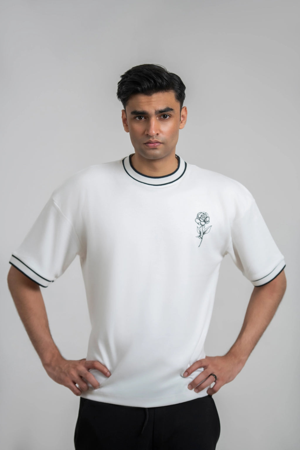 Rose Interlock Tee