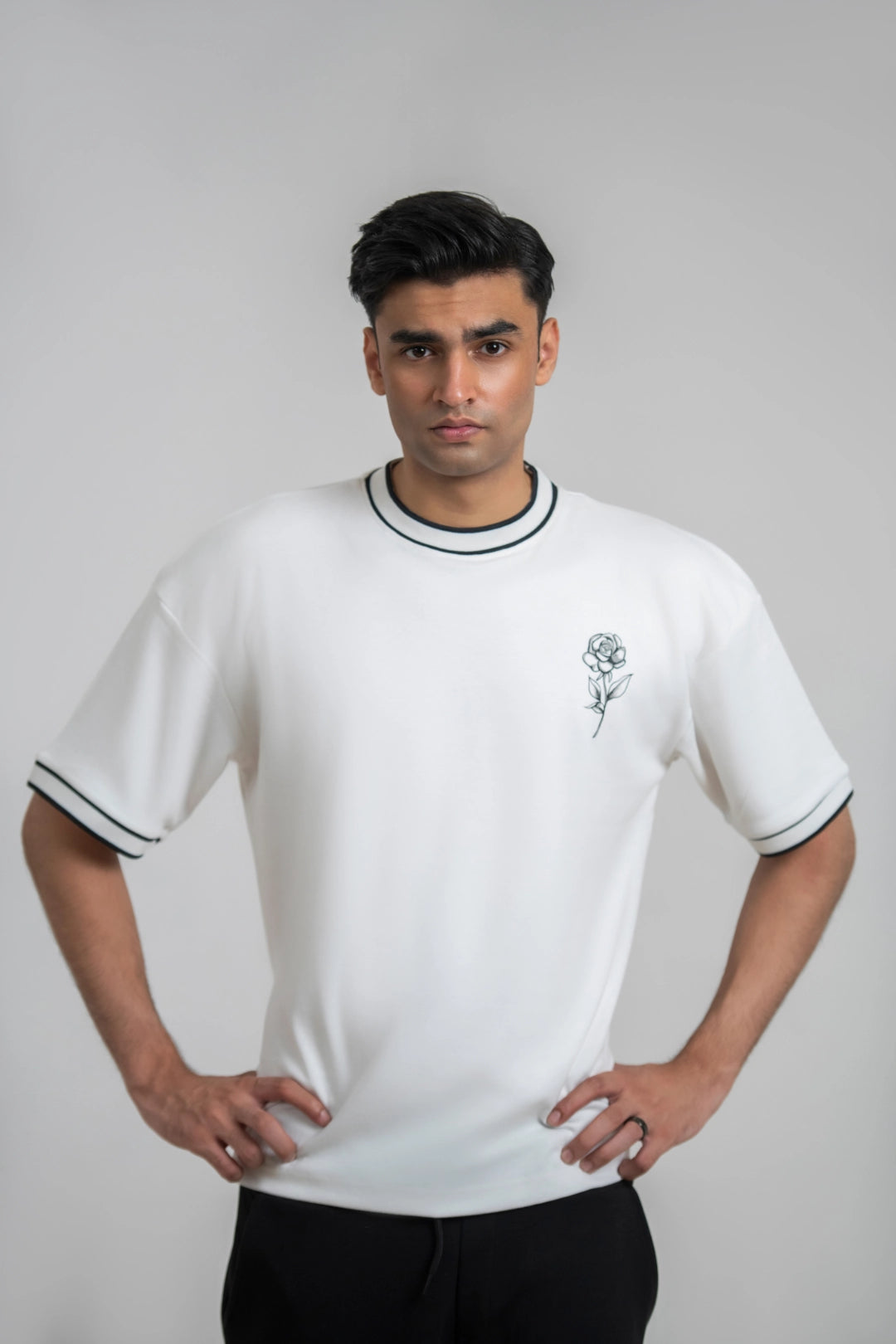Rose Interlock Tee