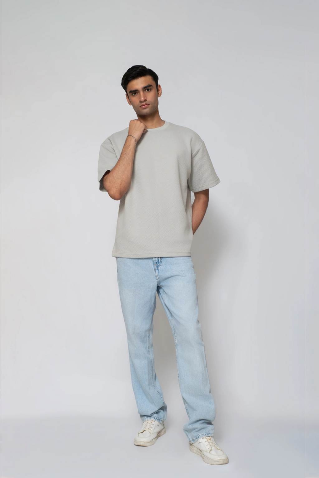 Birch Textured Knit Tee