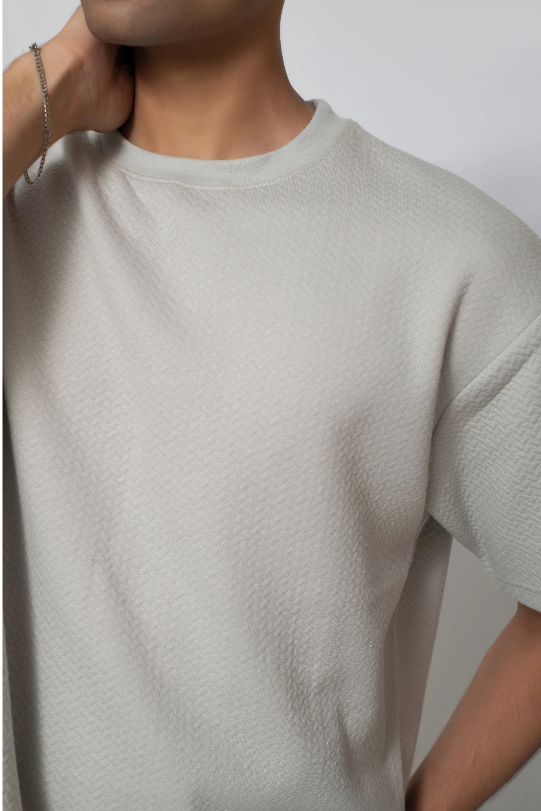 Birch Textured Knit Tee