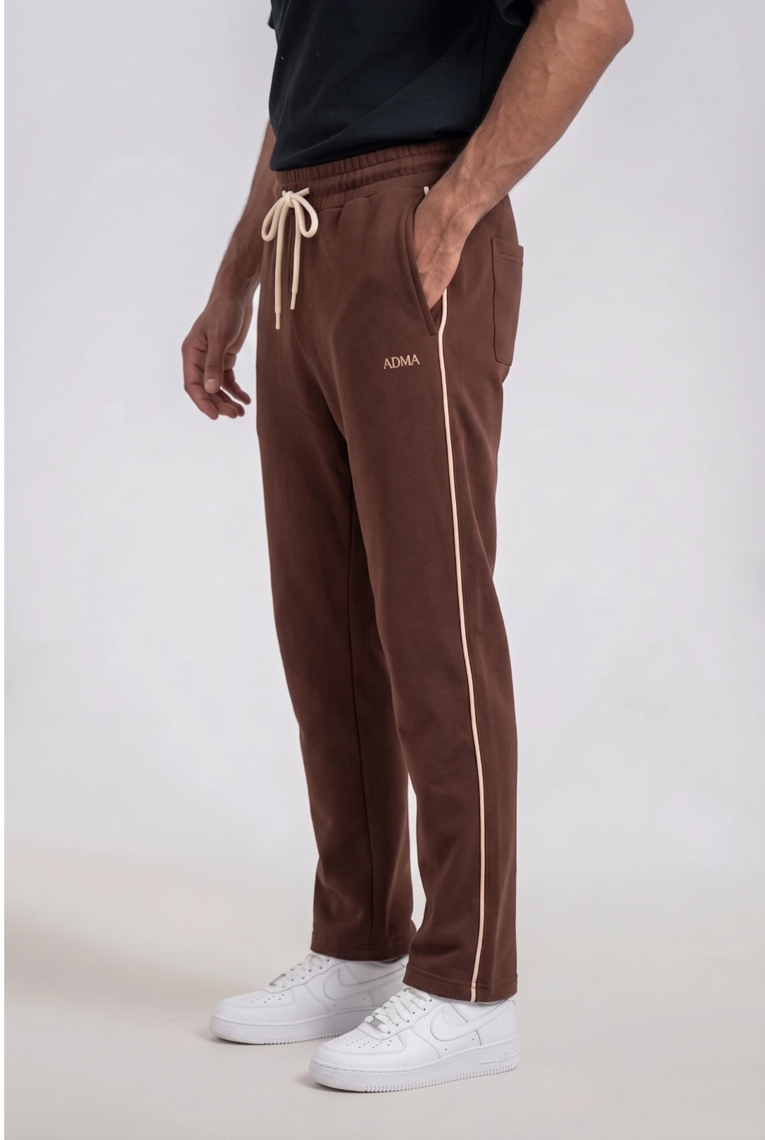 Choco Interlock Trousers Main image