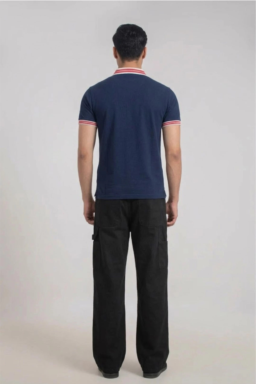 Lines Pique Polo Secondary image