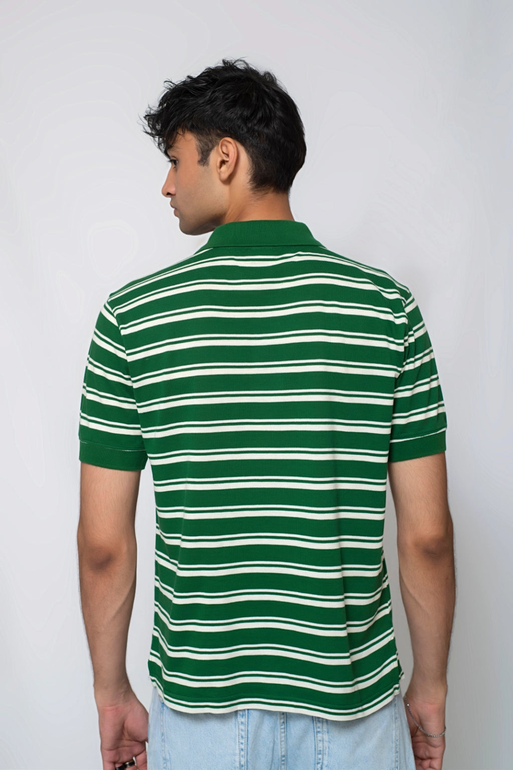 Eddie Yarn-Dyed Pique Polo