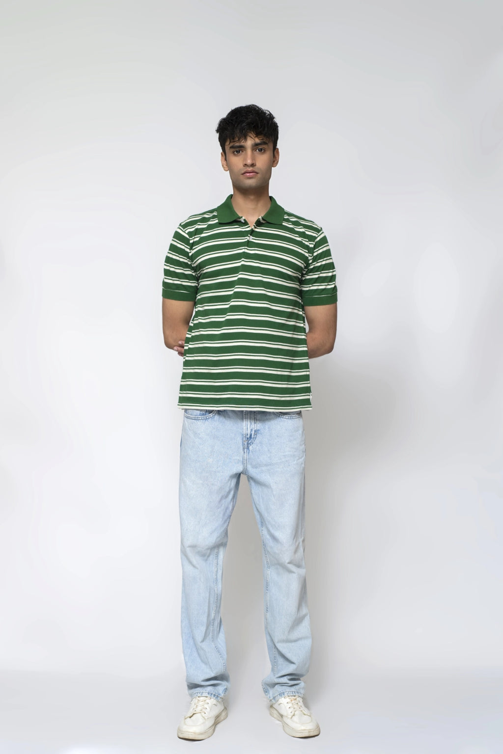 Eddie Yarn-Dyed Pique Polo