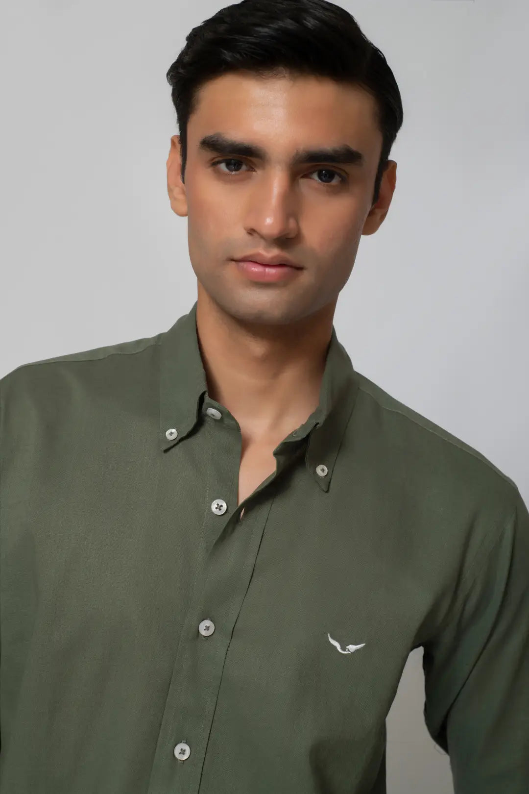 Alder Linen-Blend Shirt Main image