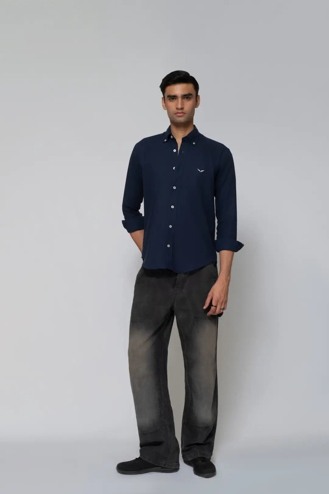 Harbor Linen-Blend Shirt Main image
