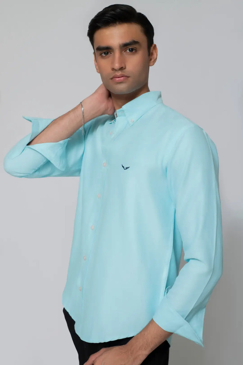 Azure Oxford Shirt
