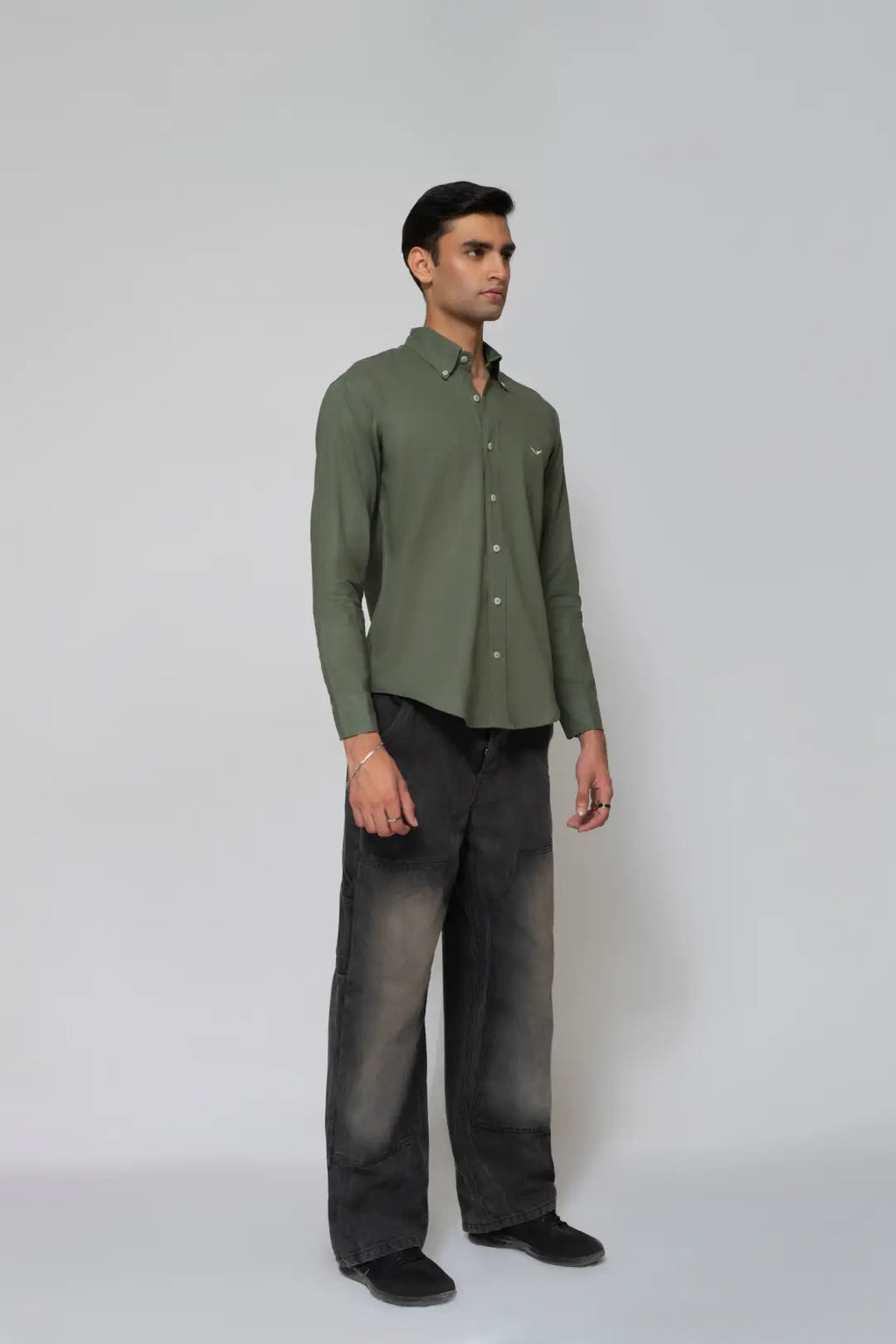 Alder Linen-Blend Shirt