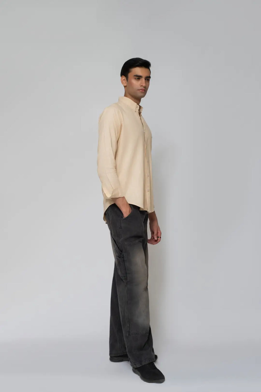 Dune Linen-Blend Shirt