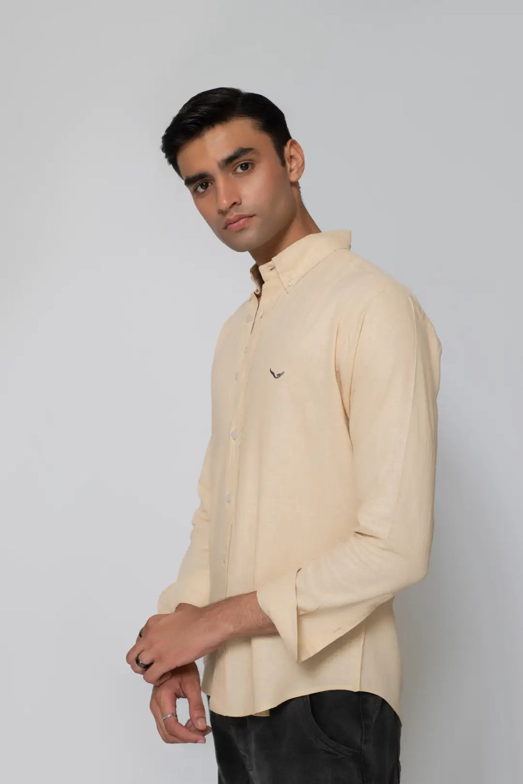 Dune Linen-Blend Shirt