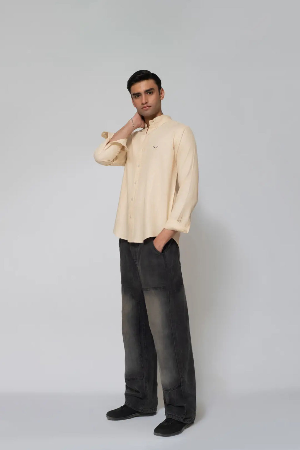 Dune Linen-Blend Shirt