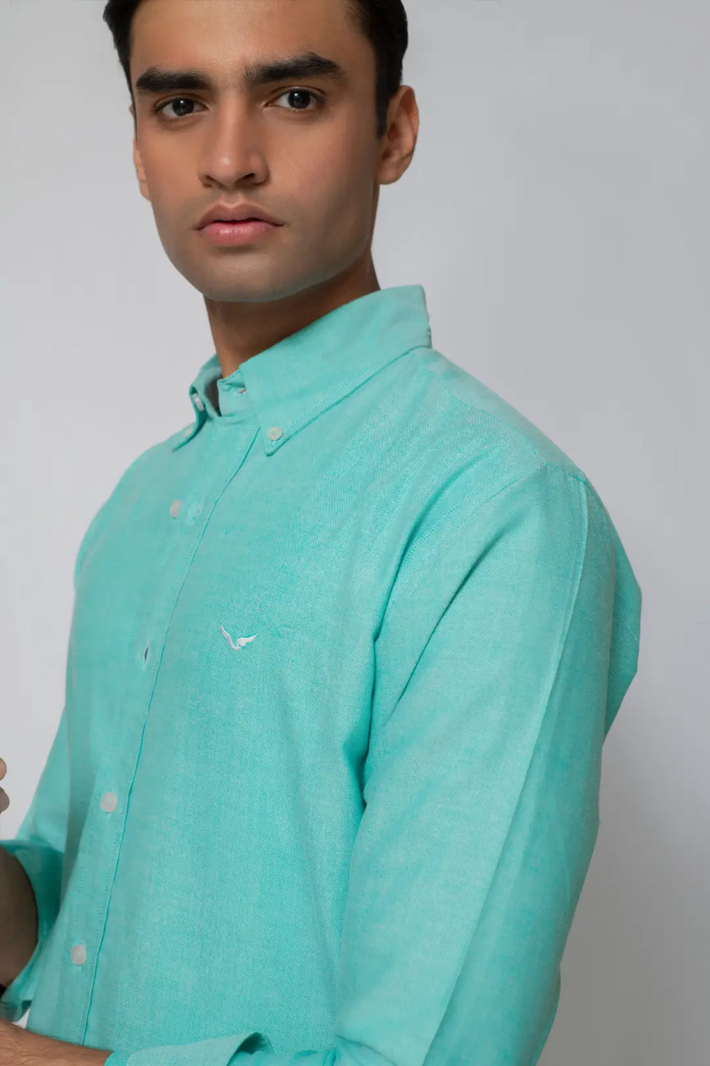 Fern Oxford-Blend Shirt