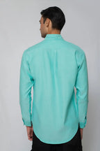 Fern Oxford-Blend Shirt