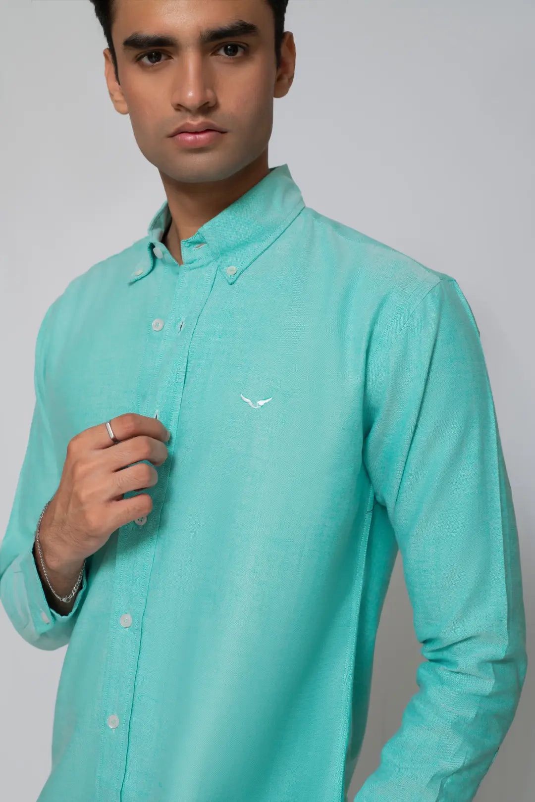 Fern Oxford-Blend Shirt
