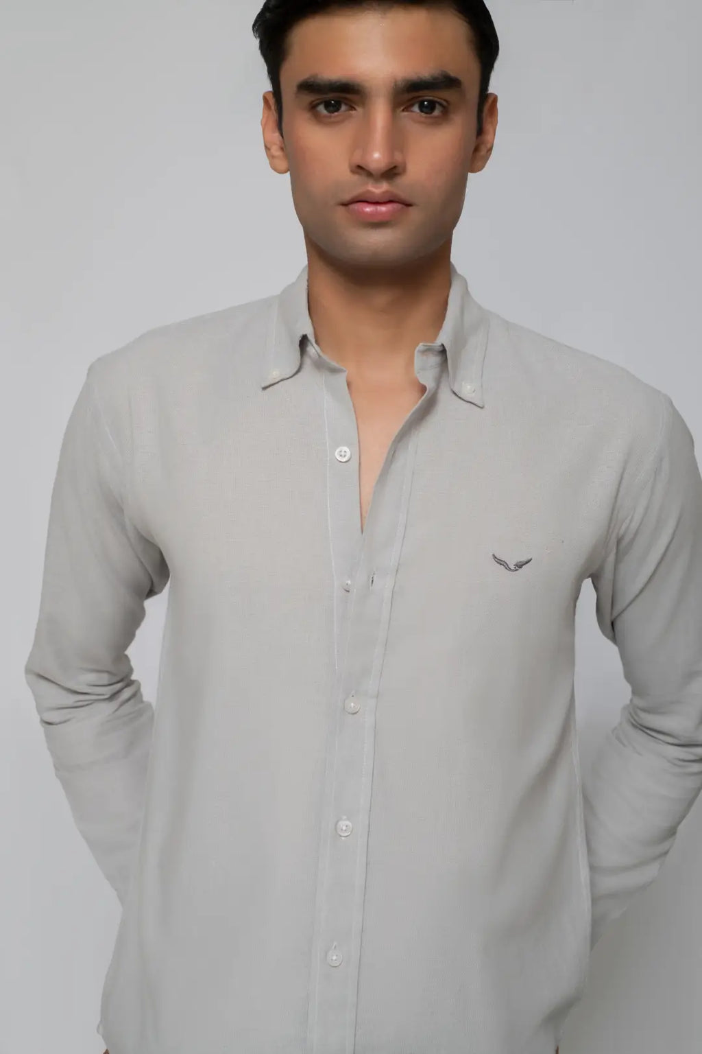 Flint Linen-Blend Shirt