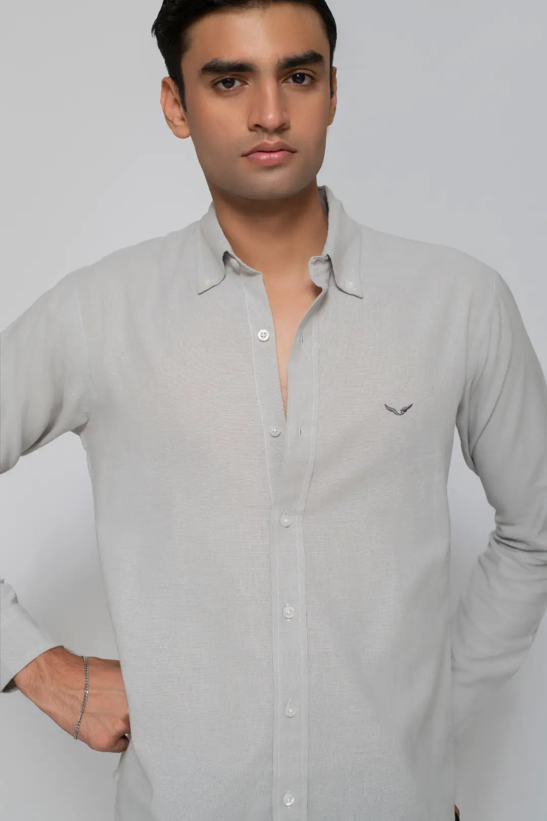 Flint Linen-Blend Shirt Secondary image