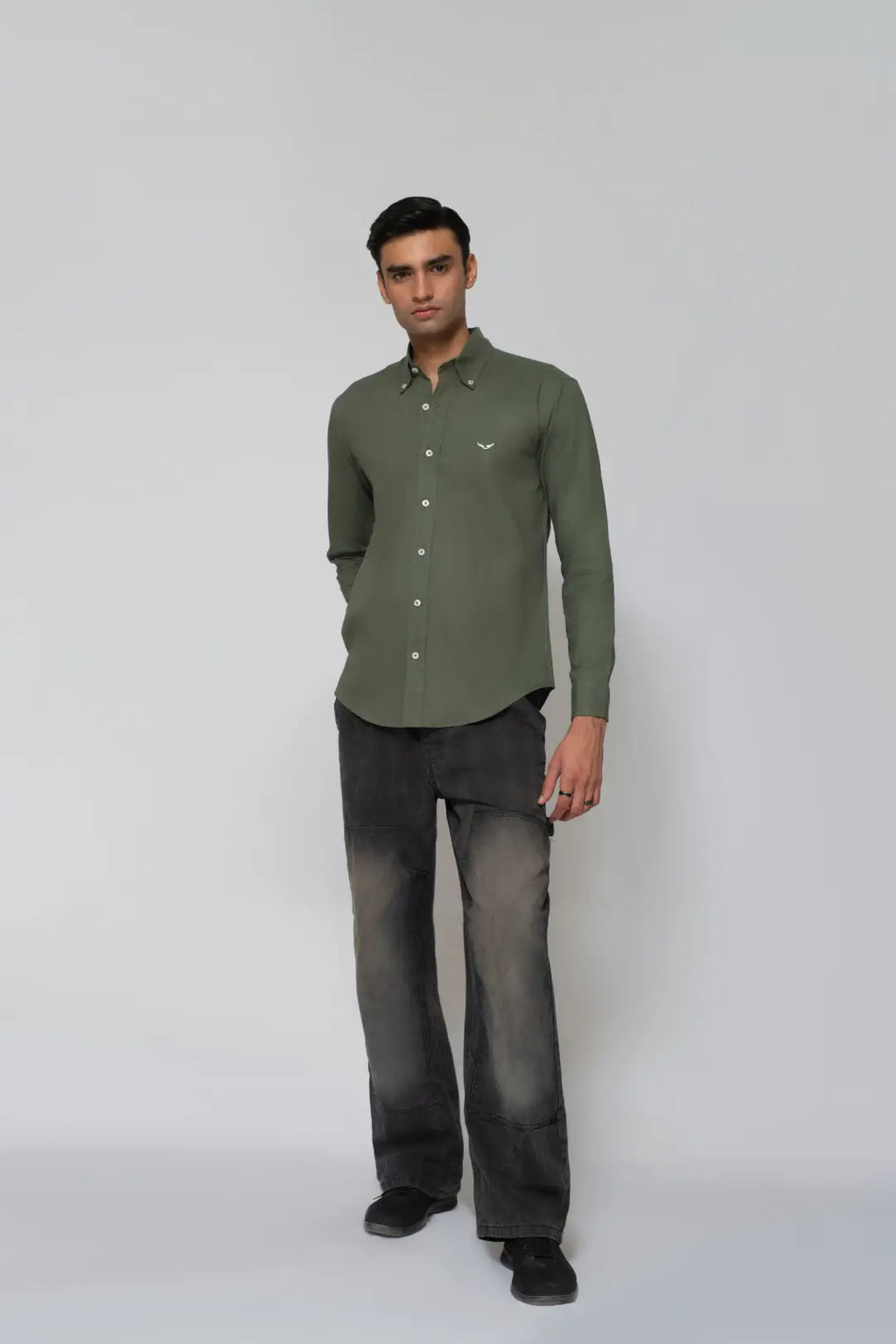 Alder Linen-Blend Shirt