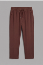 Dark Choco 3-Thread French Terry Trousers