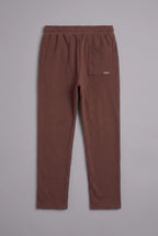 Dark Choco 3-Thread French Terry Trousers