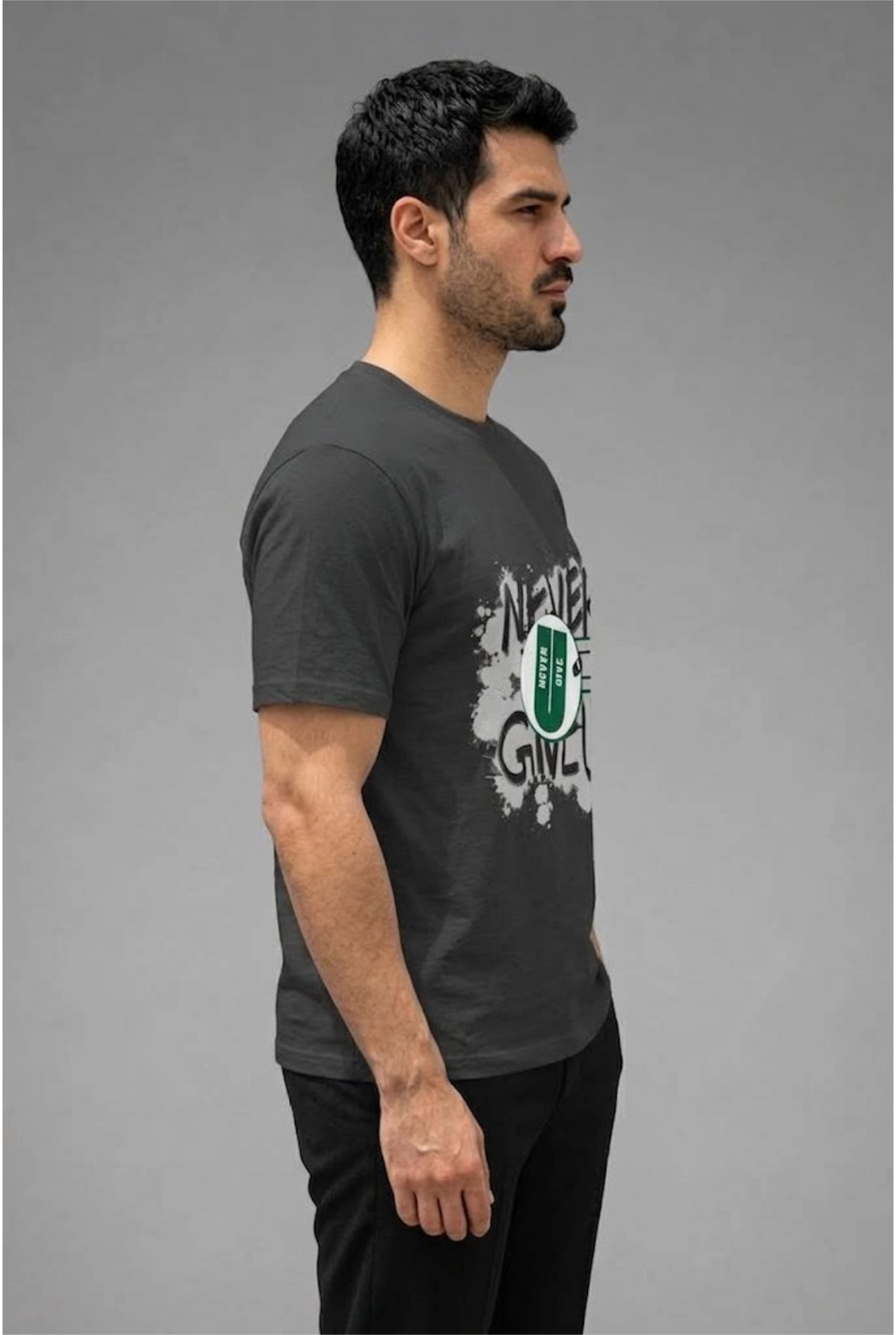 Never Give Up Graphic Tee