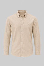 Crema Linen-Blend Shirt