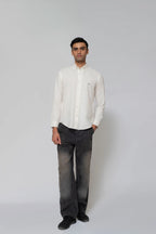 Frost Linen-Blend Shirt