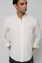 Frost Linen-Blend Shirt