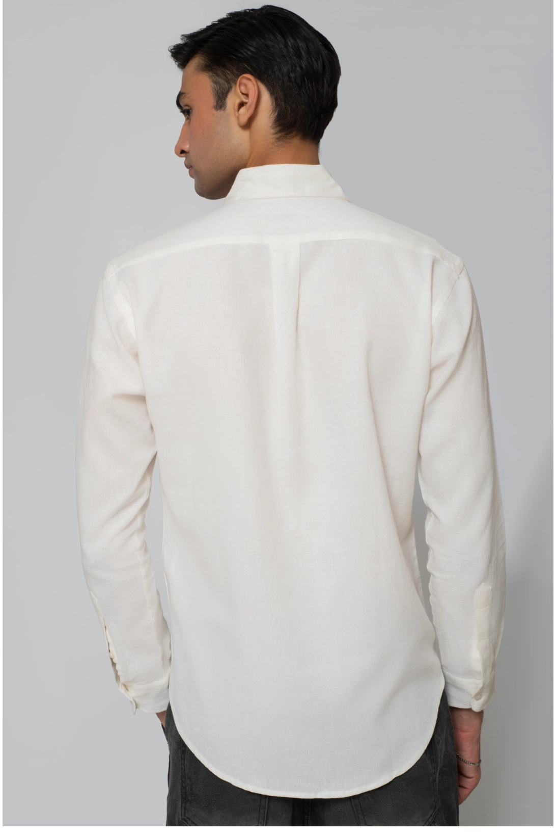 Frost Linen-Blend Shirt