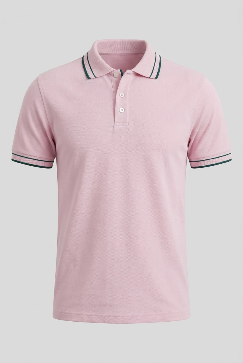 Lilac Pique Polo