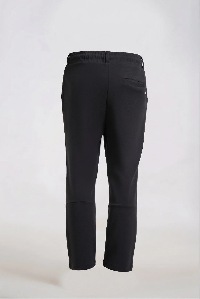 Slate Black Interlock Trousers